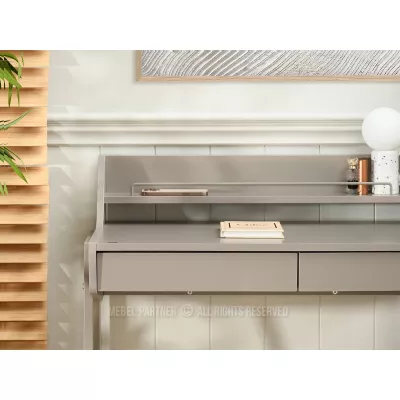 Minimalistický psací stůl RENO - béžový