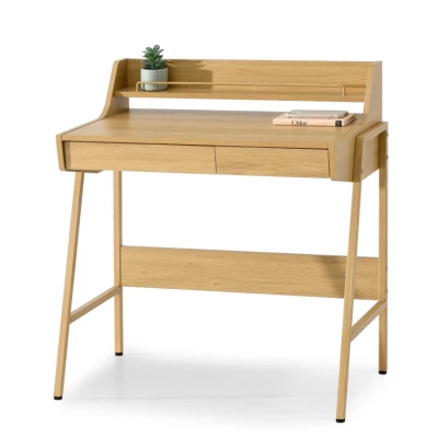 Minimalistický psací stůl RENO - dub