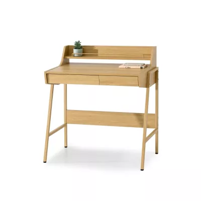 Minimalistický psací stůl RENO - dub