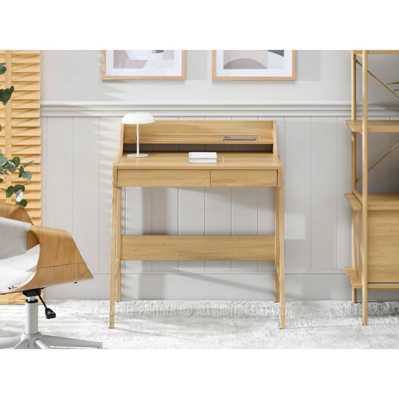 Minimalistický psací stůl RENO - dub