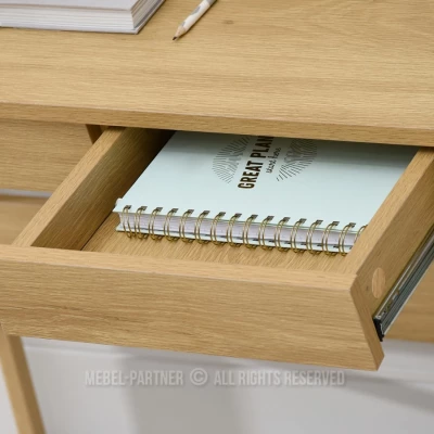 Minimalistický psací stůl RENO - dub