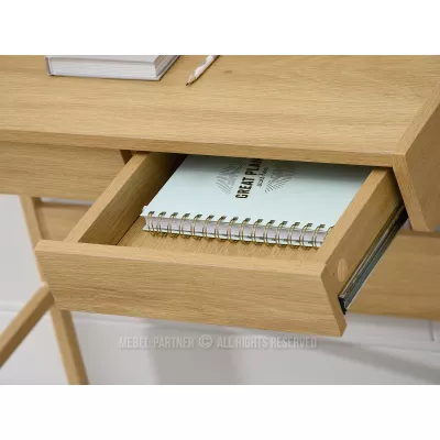 Minimalistický psací stůl RENO - dub