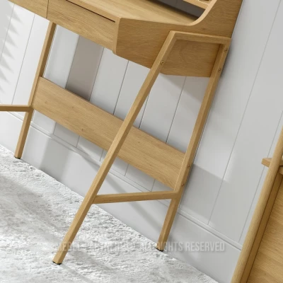 Minimalistický psací stůl RENO - dub