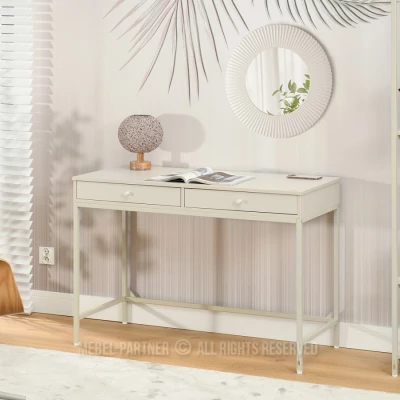 Psací stůl AJUR - krémový