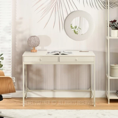 Psací stůl AJUR - krémový