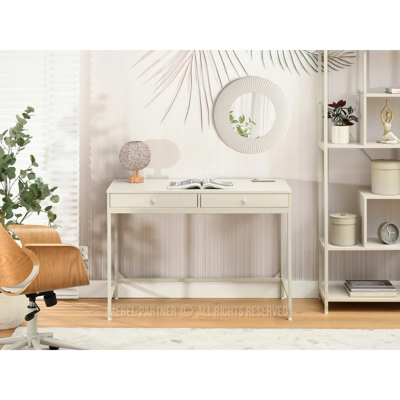 Psací stůl AJUR - krémový