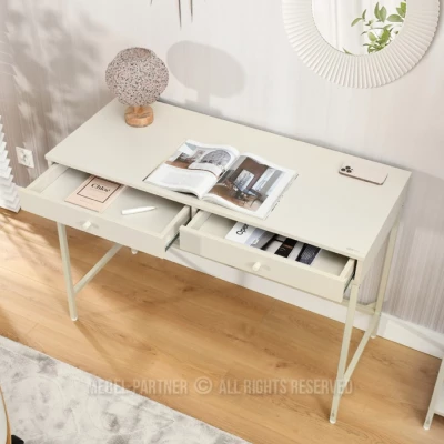 Psací stůl AJUR - krémový