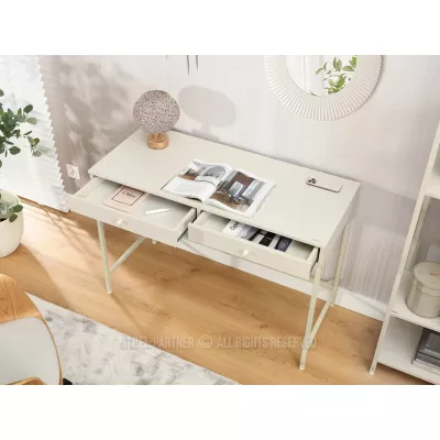 Psací stůl AJUR - krémový