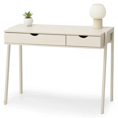 Psací stůl ERCHIS - krémový