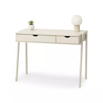 Psací stůl ERCHIS - krémový