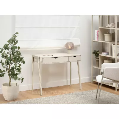 Psací stůl ERCHIS - krémový