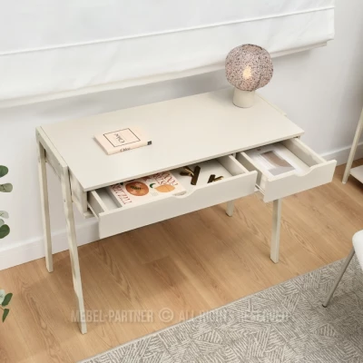 Psací stůl ERCHIS - krémový