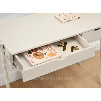 Psací stůl ERCHIS - krémový