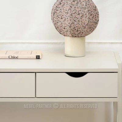 Psací stůl ERCHIS - krémový