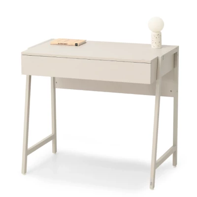 Psací stůl se šuplíkem ARGI - krémový