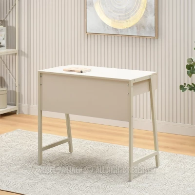 Psací stůl se šuplíkem ARGI - krémový