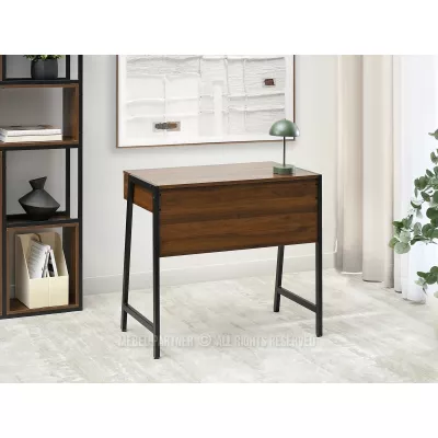 Psací stůl se šuplíkem ARGI - černý / ořech