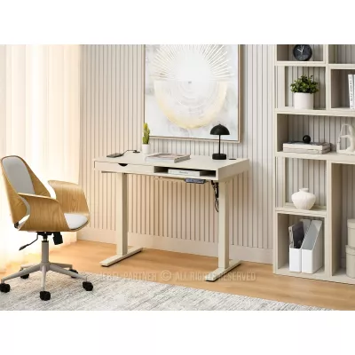 Pracovní stůl 100 HESOL - krémový