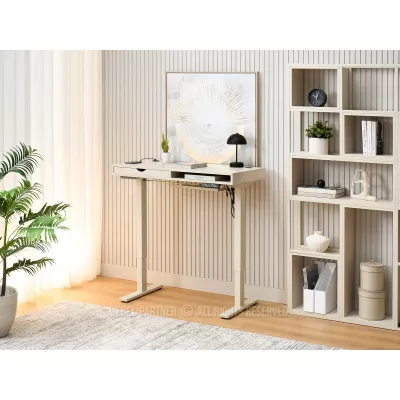 Pracovní stůl 100 HESOL - krémový