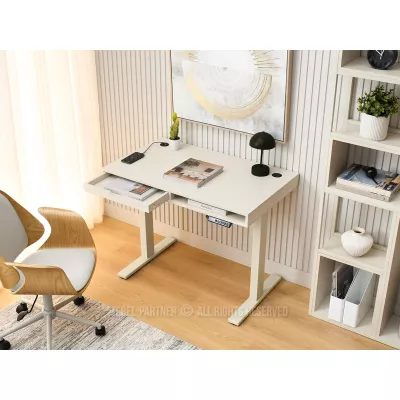 Pracovní stůl 100 HESOL - krémový