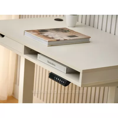 Pracovní stůl 100 HESOL - krémový