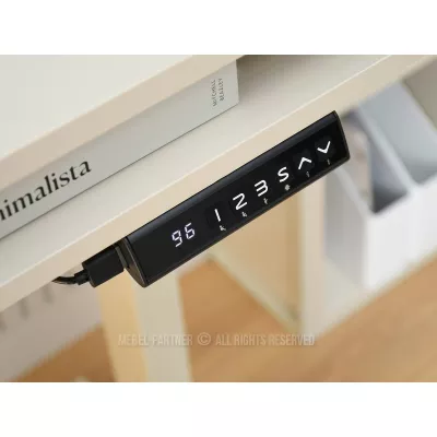 Pracovní stůl 100 HESOL - krémový