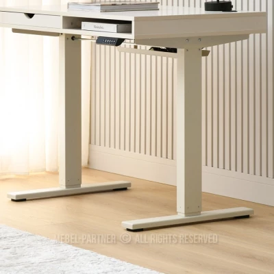 Pracovní stůl 100 HESOL - krémový