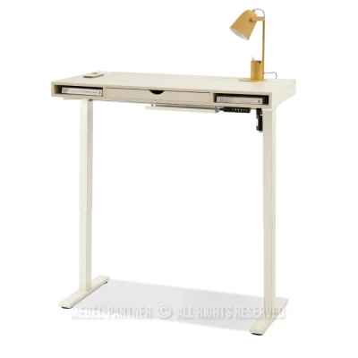 Pracovní stůl 120 HESOL - krémový