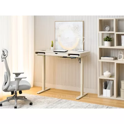 Pracovní stůl 120 HESOL - krémový