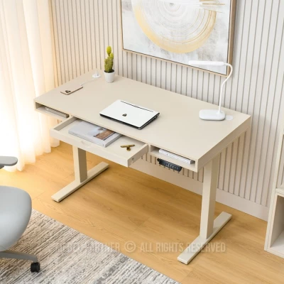 Pracovní stůl 120 HESOL - krémový