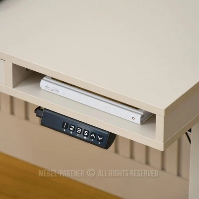 Pracovní stůl 120 HESOL - krémový