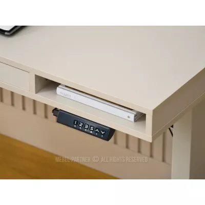 Pracovní stůl 120 HESOL - krémový