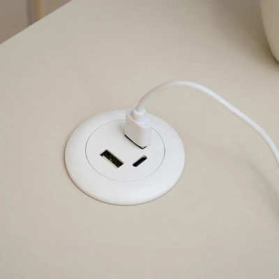 Pracovní stůl 120 HESOL - krémový