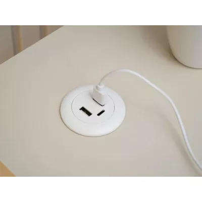 Pracovní stůl 120 HESOL - krémový