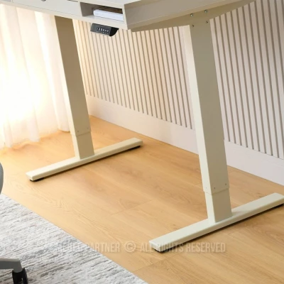 Pracovní stůl 120 HESOL - krémový