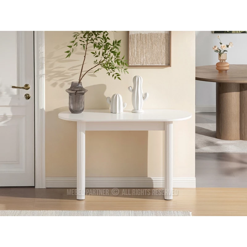 Konzolový stolek CENDRY - bílý