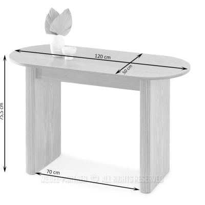 Konzolový stolek CENDRY - bílý