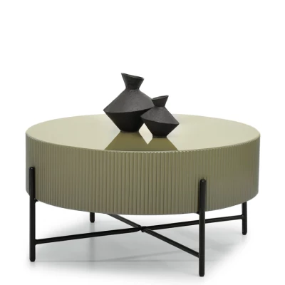 Konferenční stolek MAGNER - zelený / černý