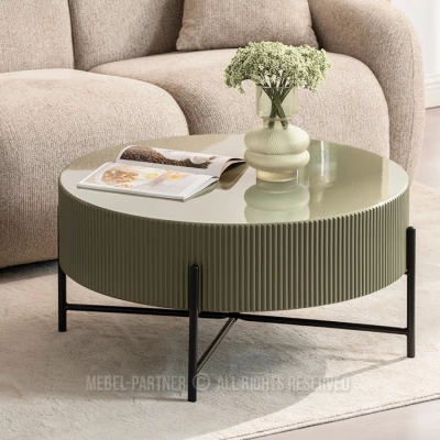 Konferenční stolek MAGNER - zelený / černý