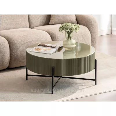 Konferenční stolek MAGNER - zelený / černý