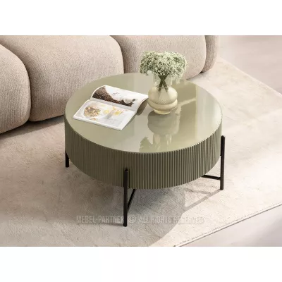 Konferenční stolek MAGNER - zelený / černý