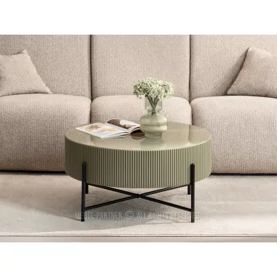 Konferenční stolek MAGNER - zelený / černý