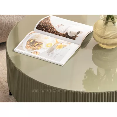 Konferenční stolek MAGNER - zelený / černý