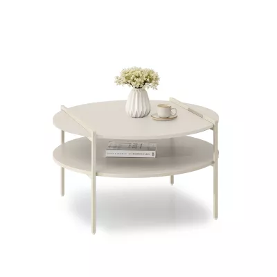 Konferenční stolek JOVITO - krémový