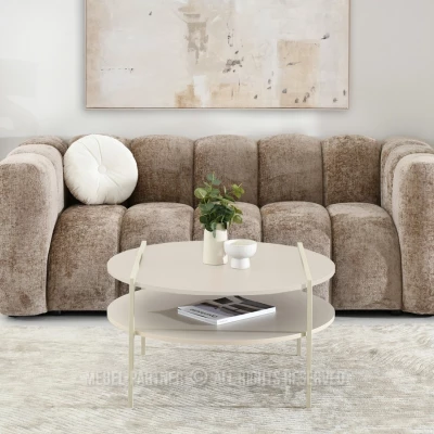 Konferenční stolek JOVITO - krémový