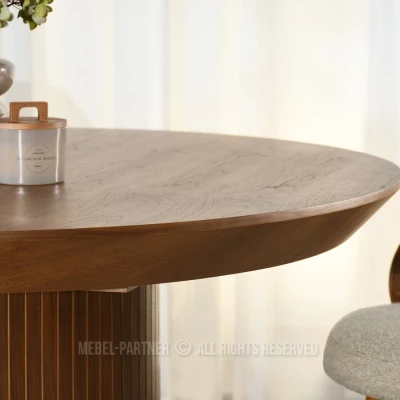Kulatý rozkládací stůl 130(180)x130 ROWAN - ořech