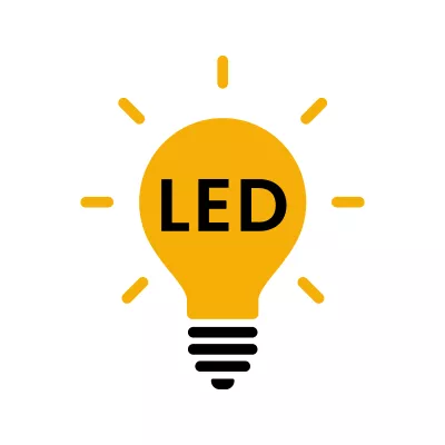 LED osvětlení 2 bodové IROS - teplé