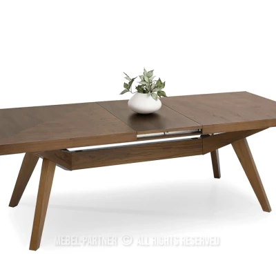 Rozkládací jídelní stůl 200(300)x100 KABUDAL - ořech