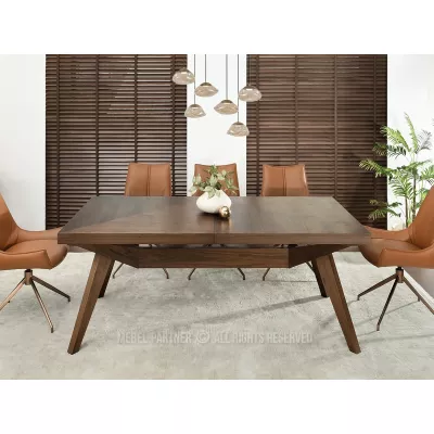 Rozkládací jídelní stůl 200(300)x100 KABUDAL - ořech