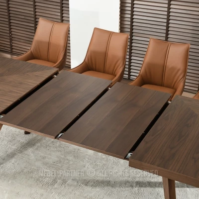 Rozkládací jídelní stůl 200(300)x100 KABUDAL - ořech